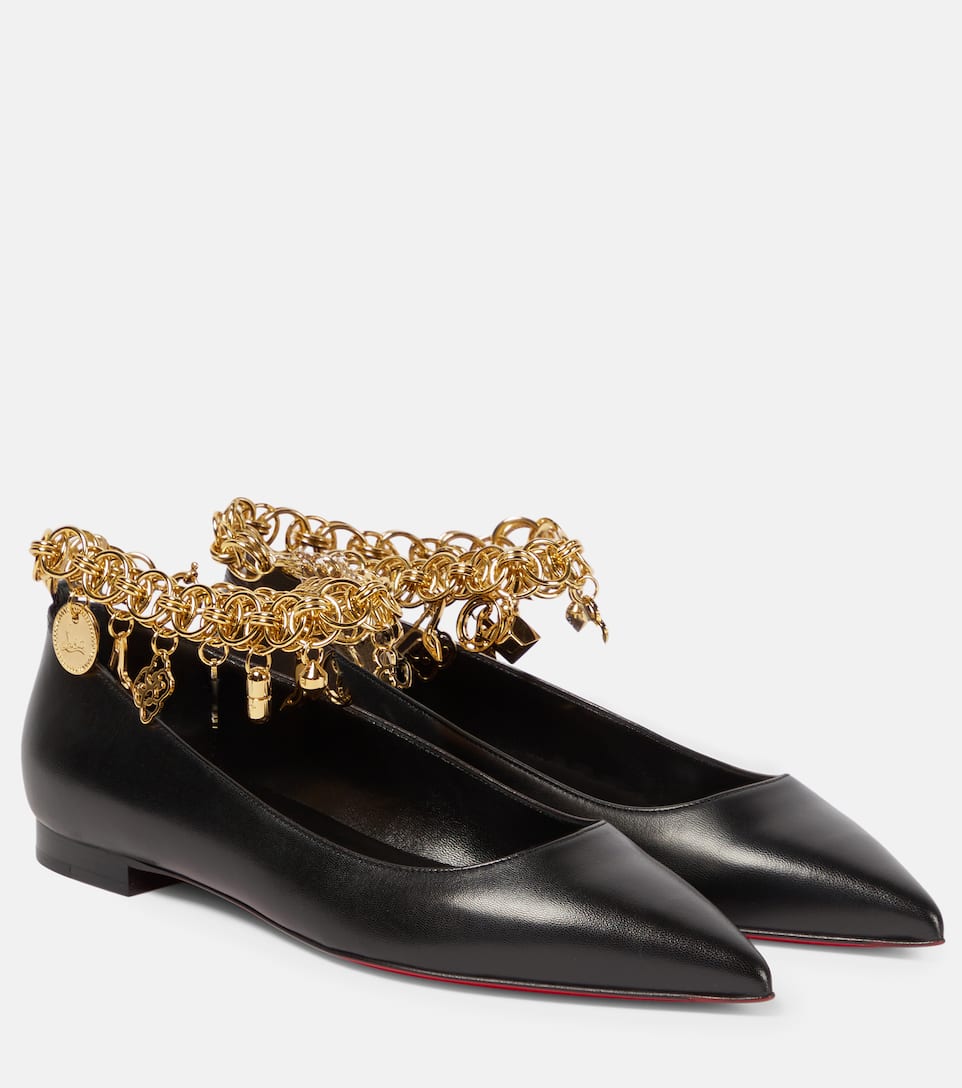 christian louboutin ballerina flats