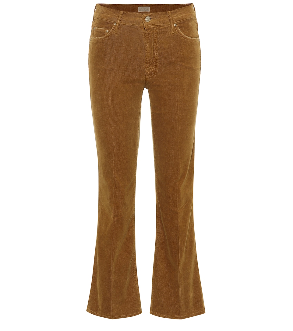 The Outsider Cropped Corduroy Jeans | Mother - mytheresa.com