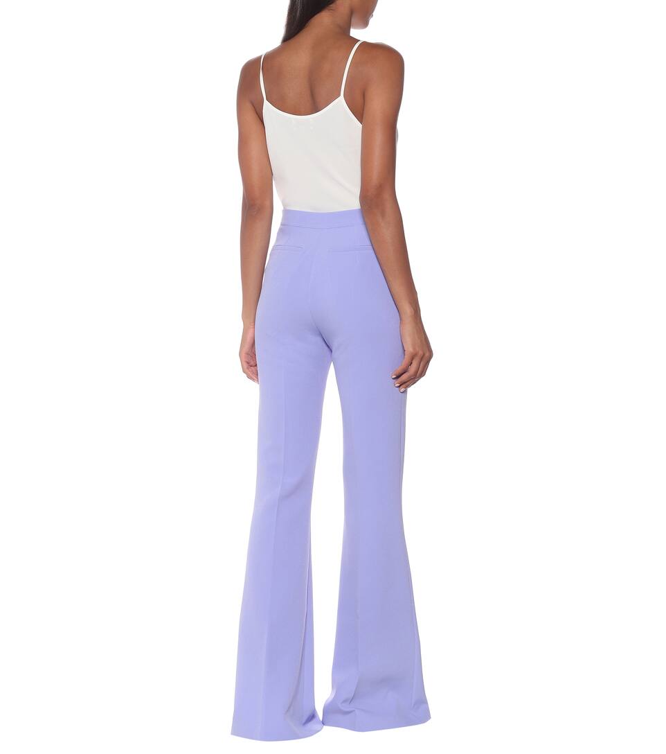 lavender flare pants