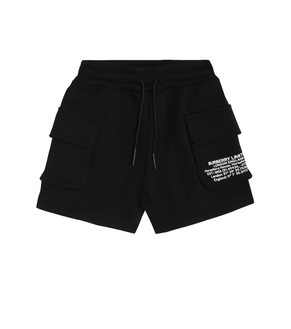 burberry shorts kids white