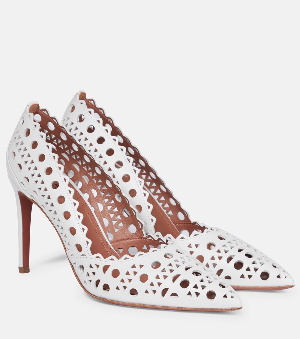 Alaïa - Leather pumps | Mytheresa