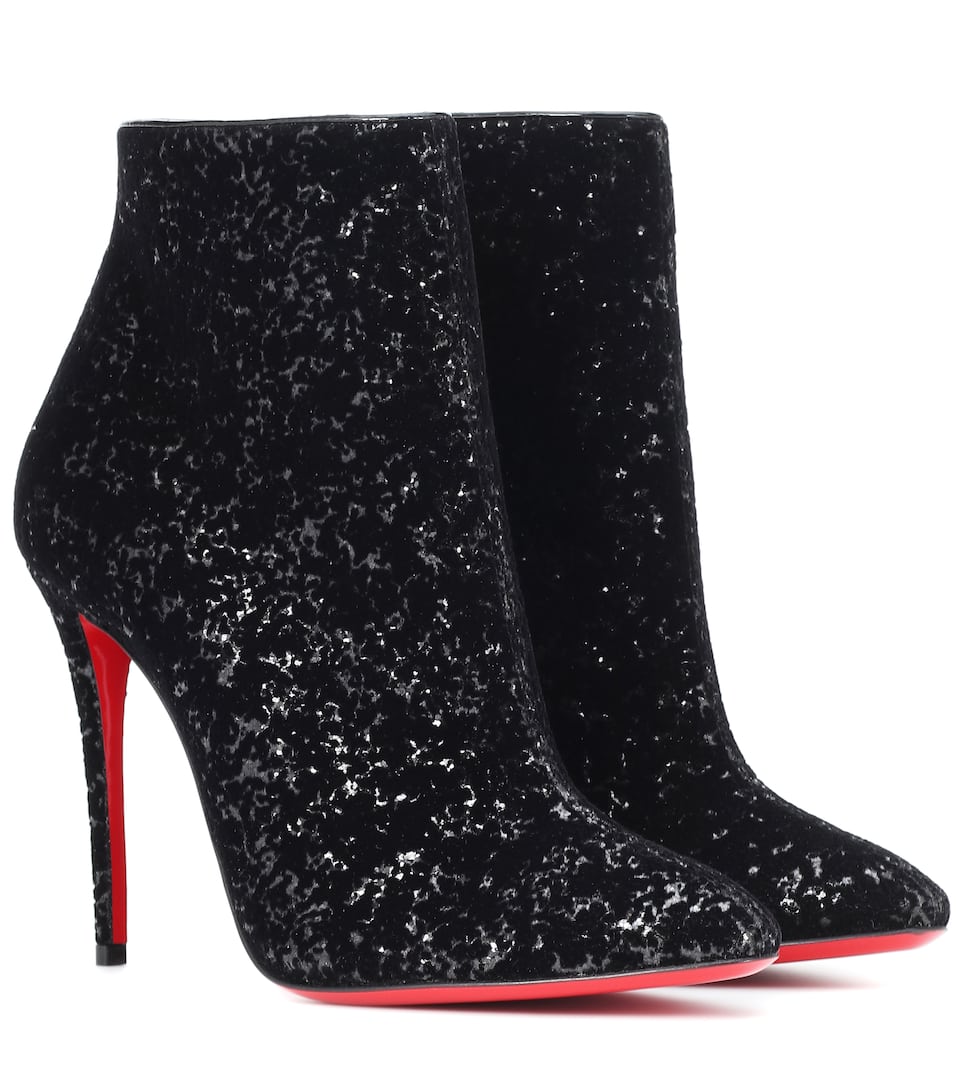 Eloise 100 glitter ankle boots - 