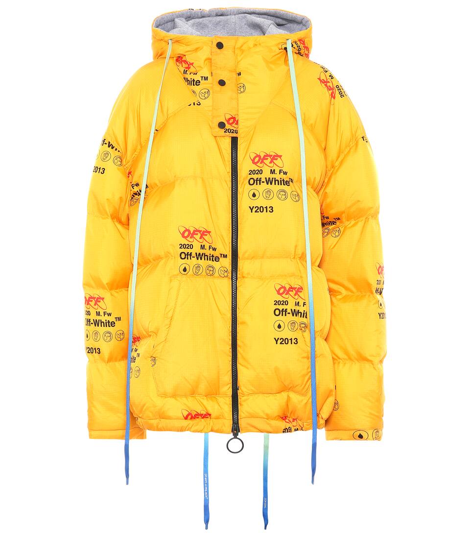 Bedruckte Daunenjacke Bedruckte Daunenjacke