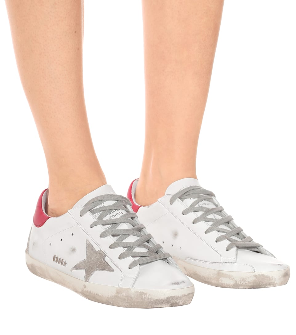 Golden Goose SuperStar leather sneakers Mytheresa