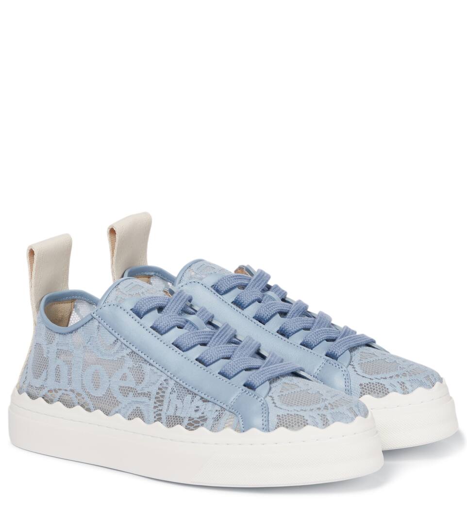 chloe lauren sneaker blue