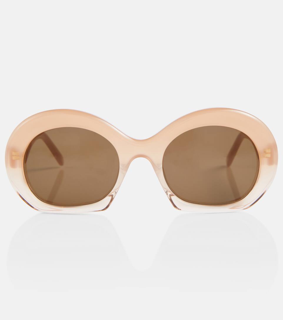 Loewe oval sunglasses clearance