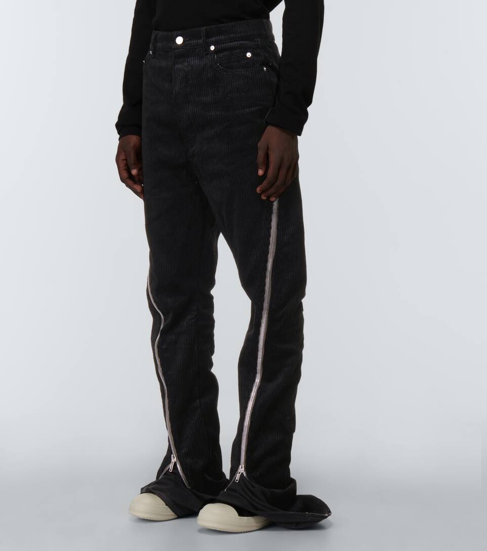 Rick Owens Zipembellished cotton pants Mytheresa
