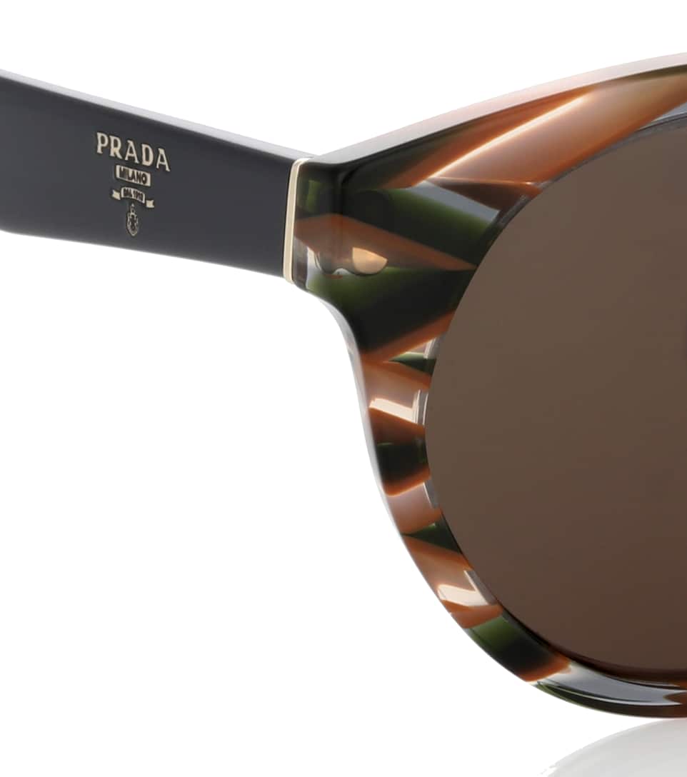 prada round sunglasses