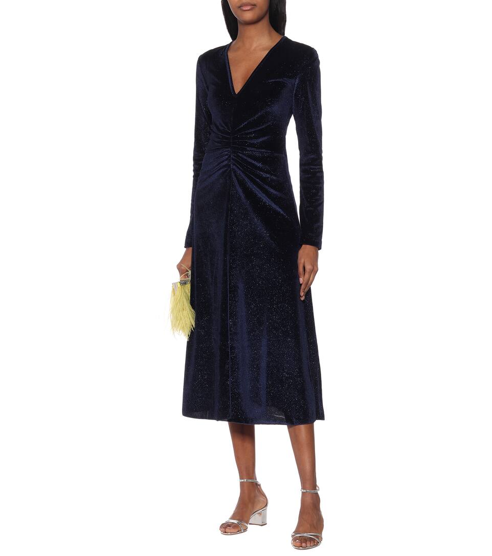 Rotate birger christensen velvet dress clearance