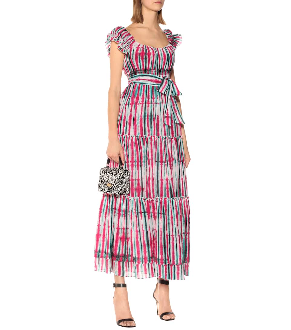 Diane von Furstenberg Lexie Silk-Blend Maxi Dress