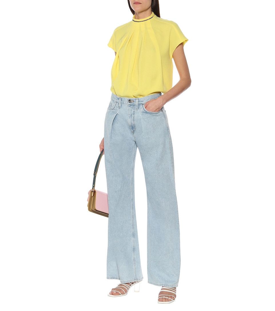 Jeans The Wide Leg De Tiro Medio | Goldsign - Mytheresa