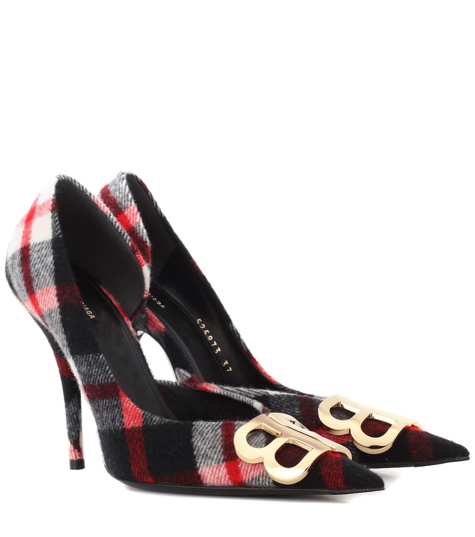 pumps and plaid