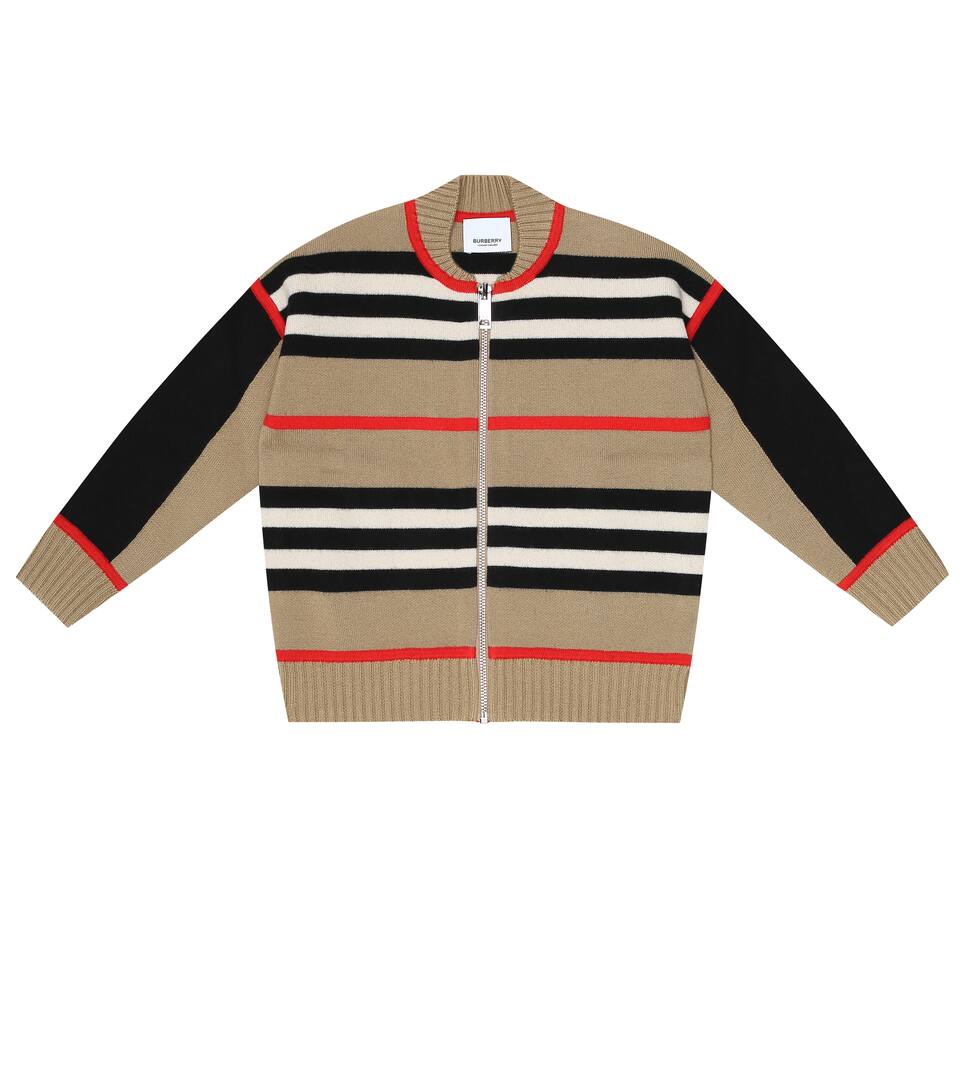 Burberry kids cardigan clearance