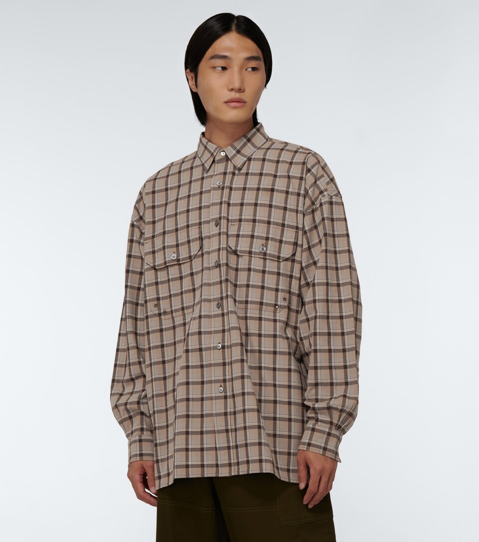 Acne Studios - Oversized checked shirt 