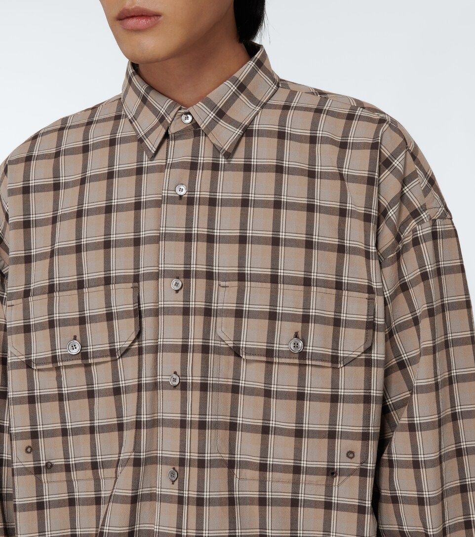 Acne Studios - Oversized checked shirt 