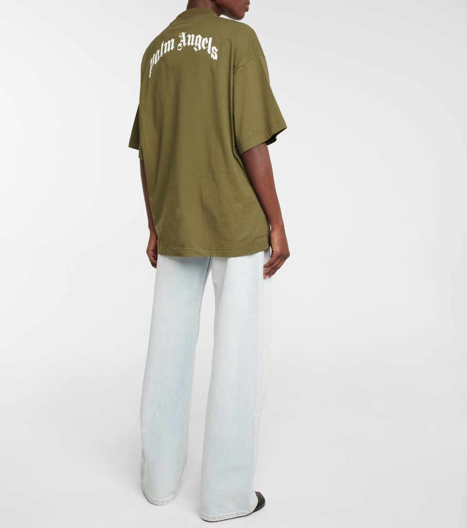 Palm Angels - Logo cotton T-shirt 