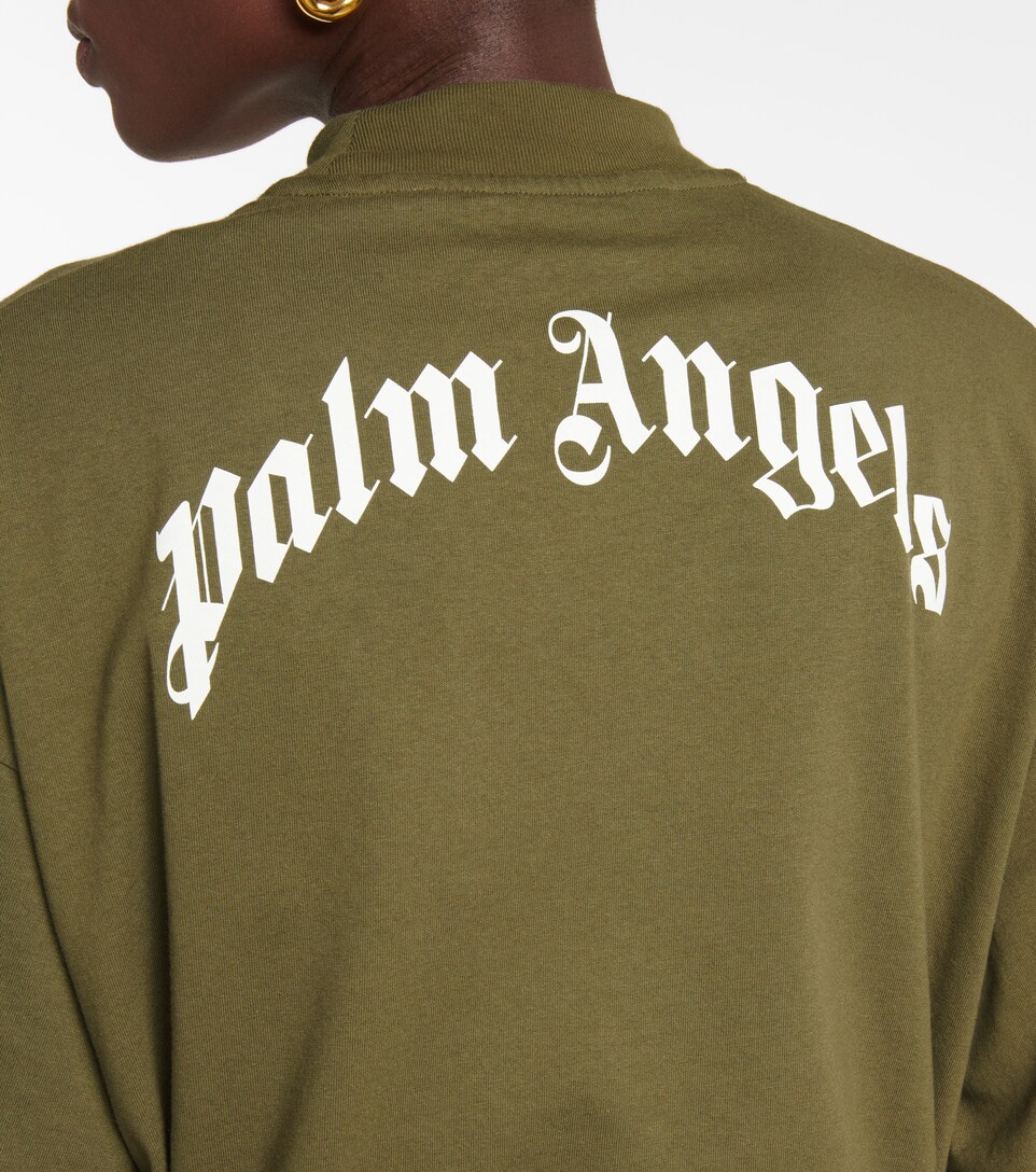 Palm Angels - Logo cotton T-shirt 