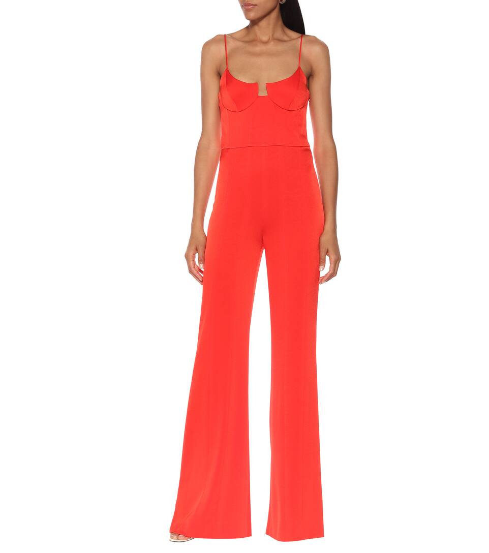galvan red jumpsuit