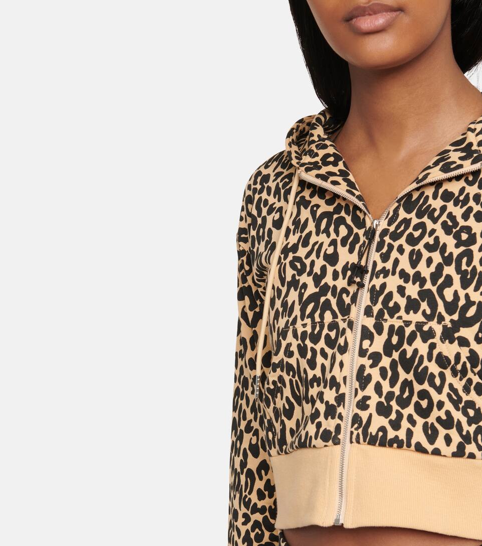 Leopard print hoodie next clearance