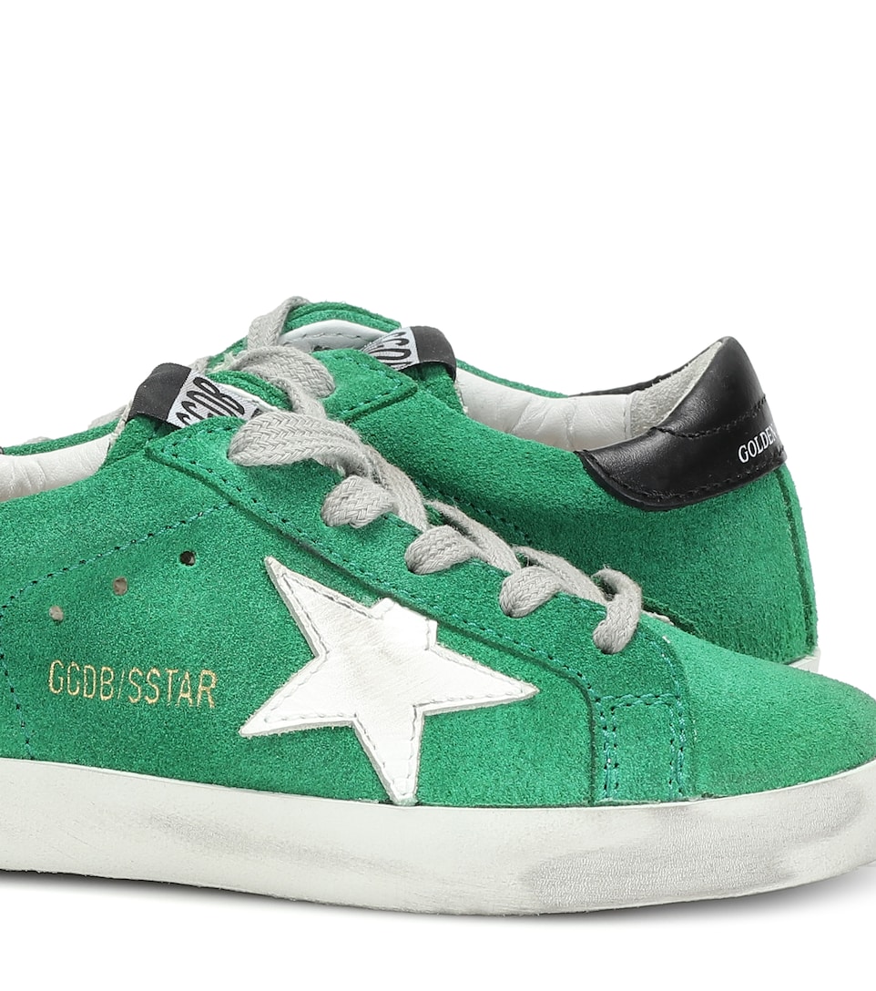 golden goose sneakers green