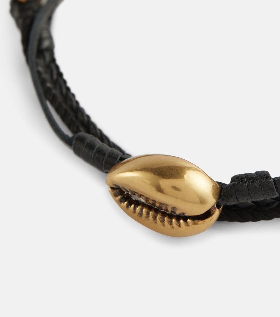 ysl shell necklace