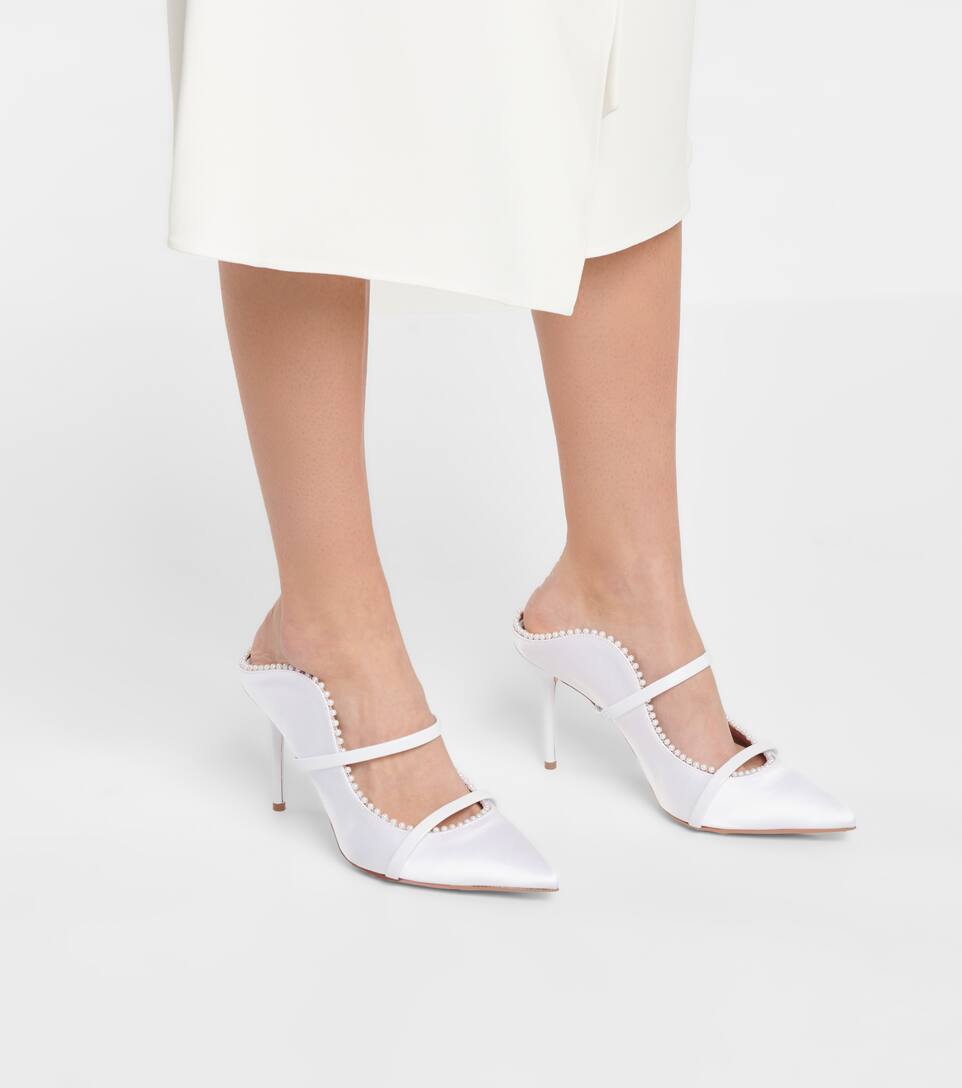 Malone souliers white heels Clearance