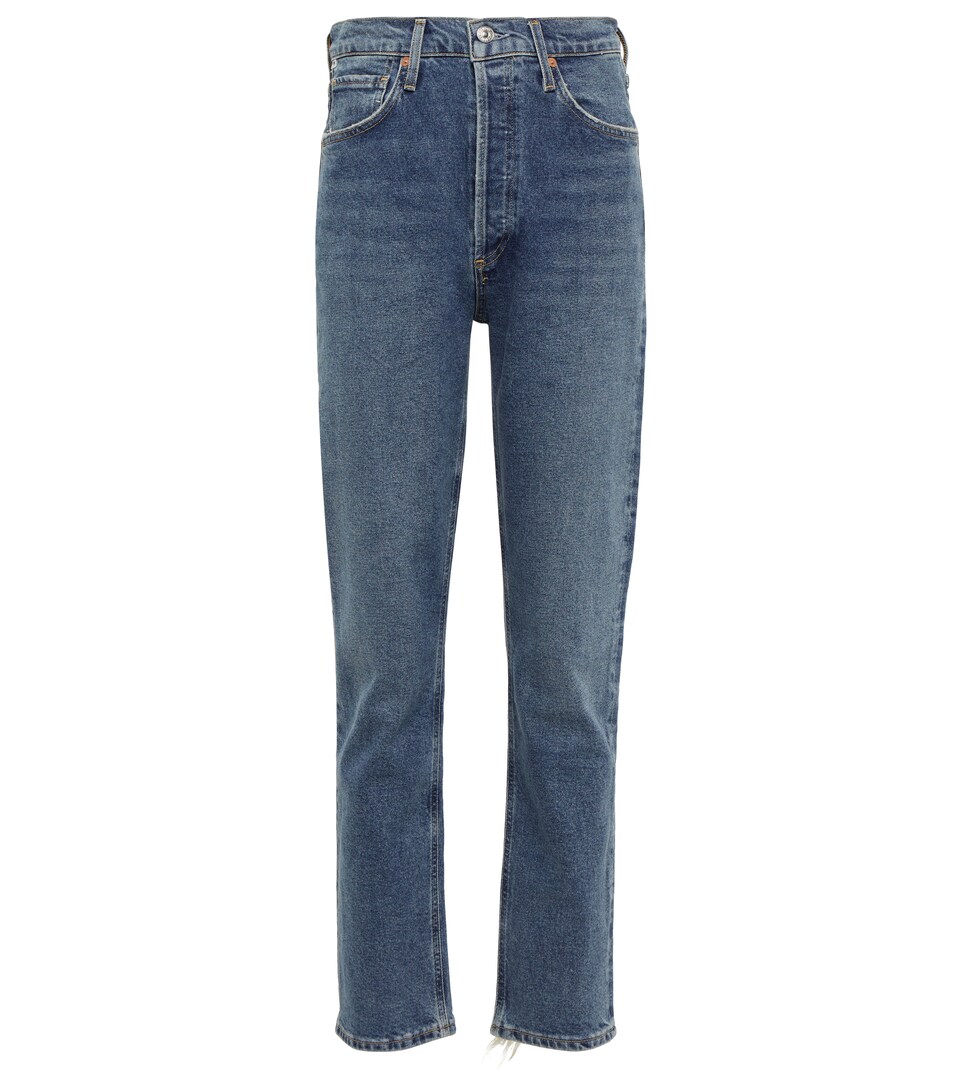 Sabine high-rise straight jeans 