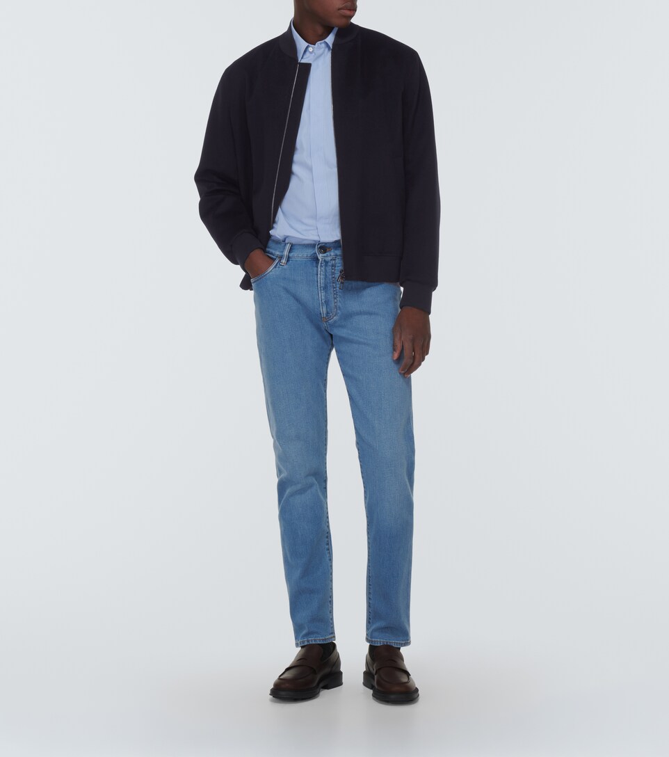 Loro Piana - Ivy cashmere bomber jacket 