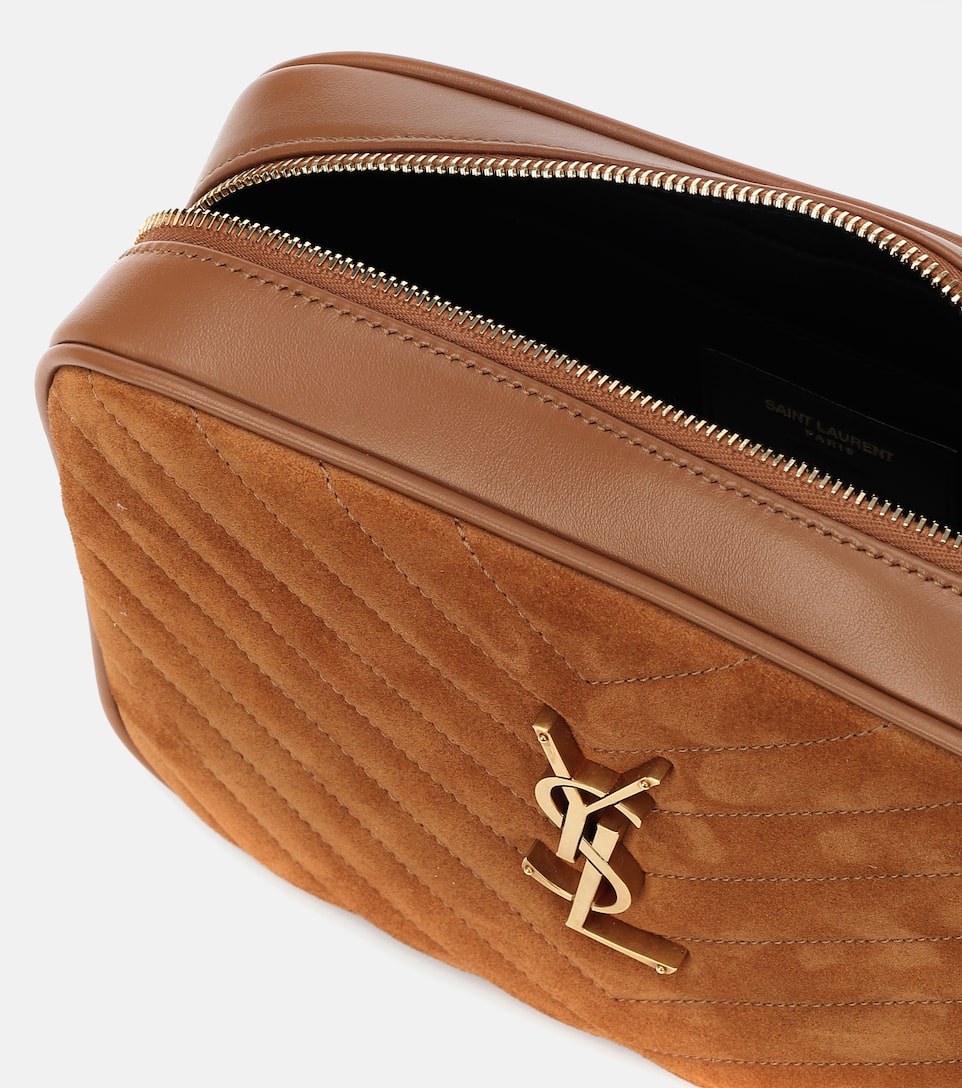 saint laurent lou camera suede crossbody bag Online Sale