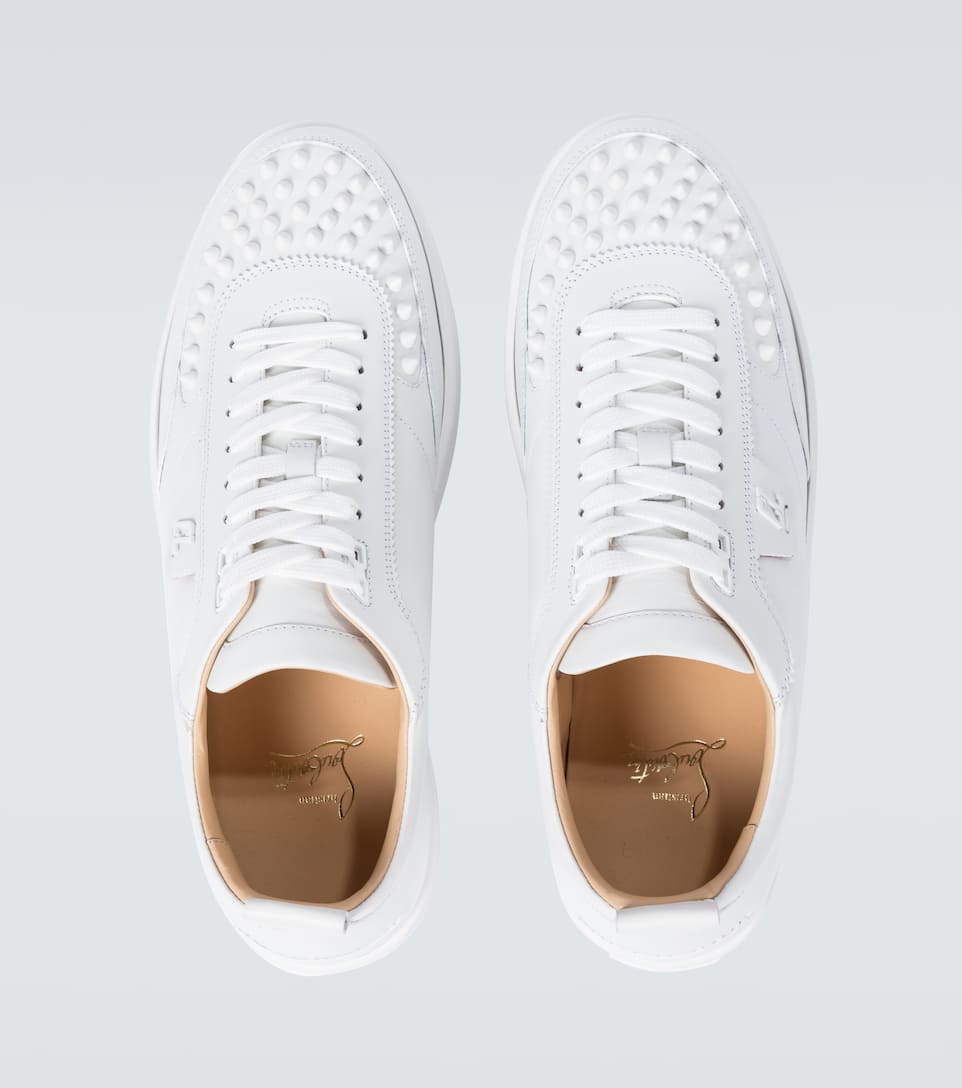 Christian Louboutin - Happyrui Spikes sneakers | Mytheresa Christian Louboutin - Happyrui Spikes sneakers | Mytheresa