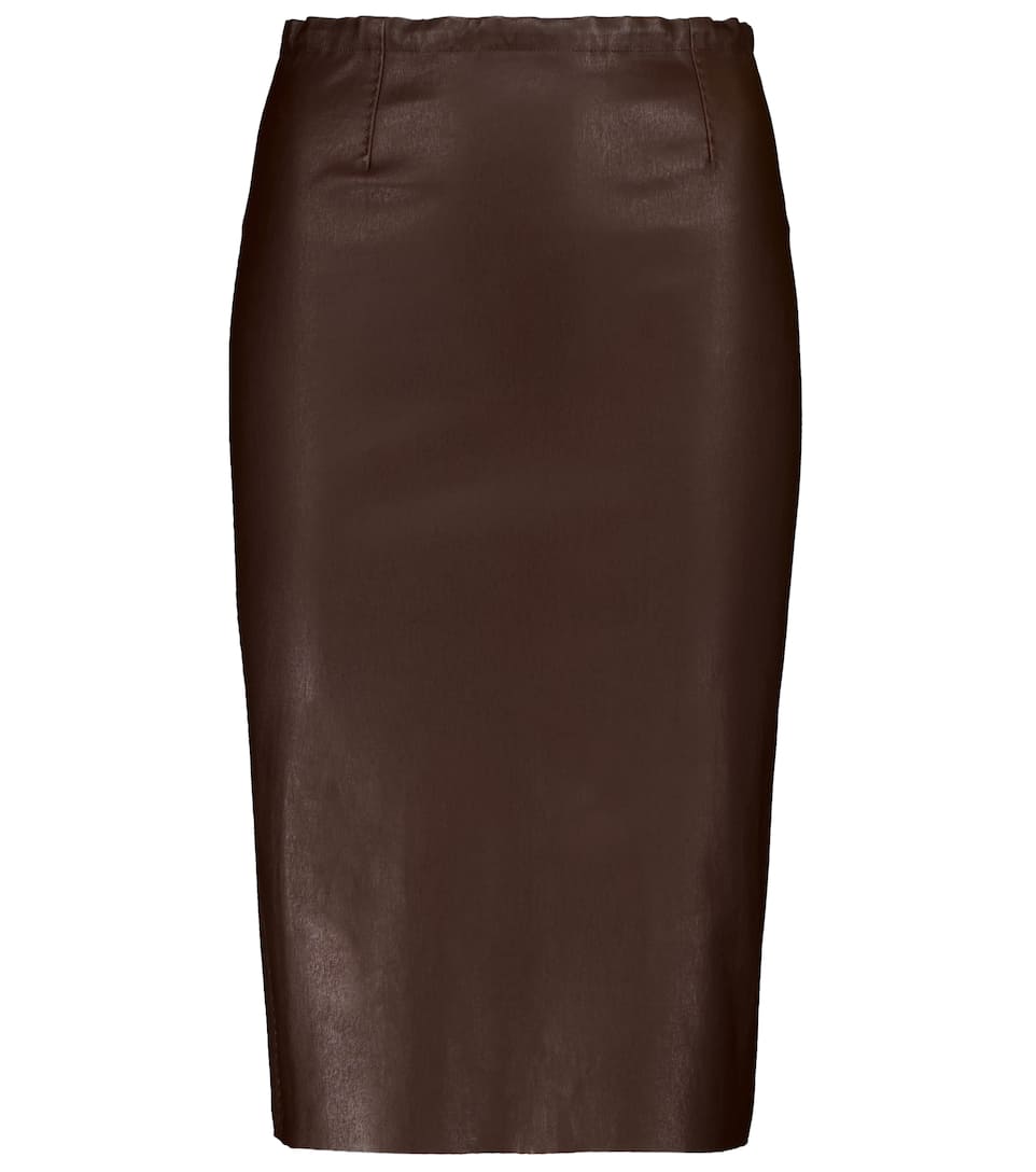 Stouls leather skirt clearance