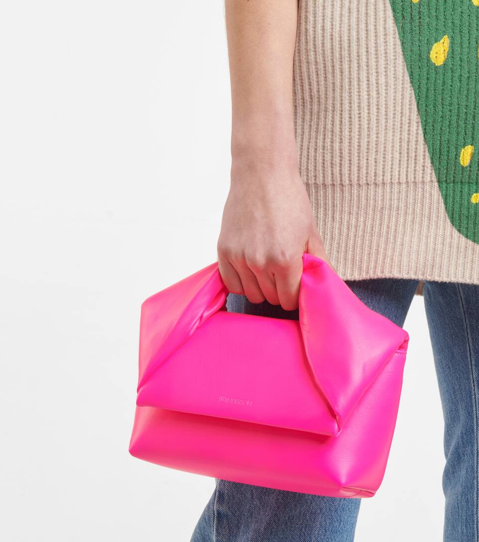 JW Anderson - Twister Mini leather shoulder bag | Mytheresa