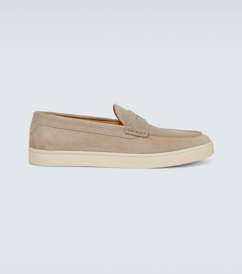 Brunello cucinelli suede loafers clearance