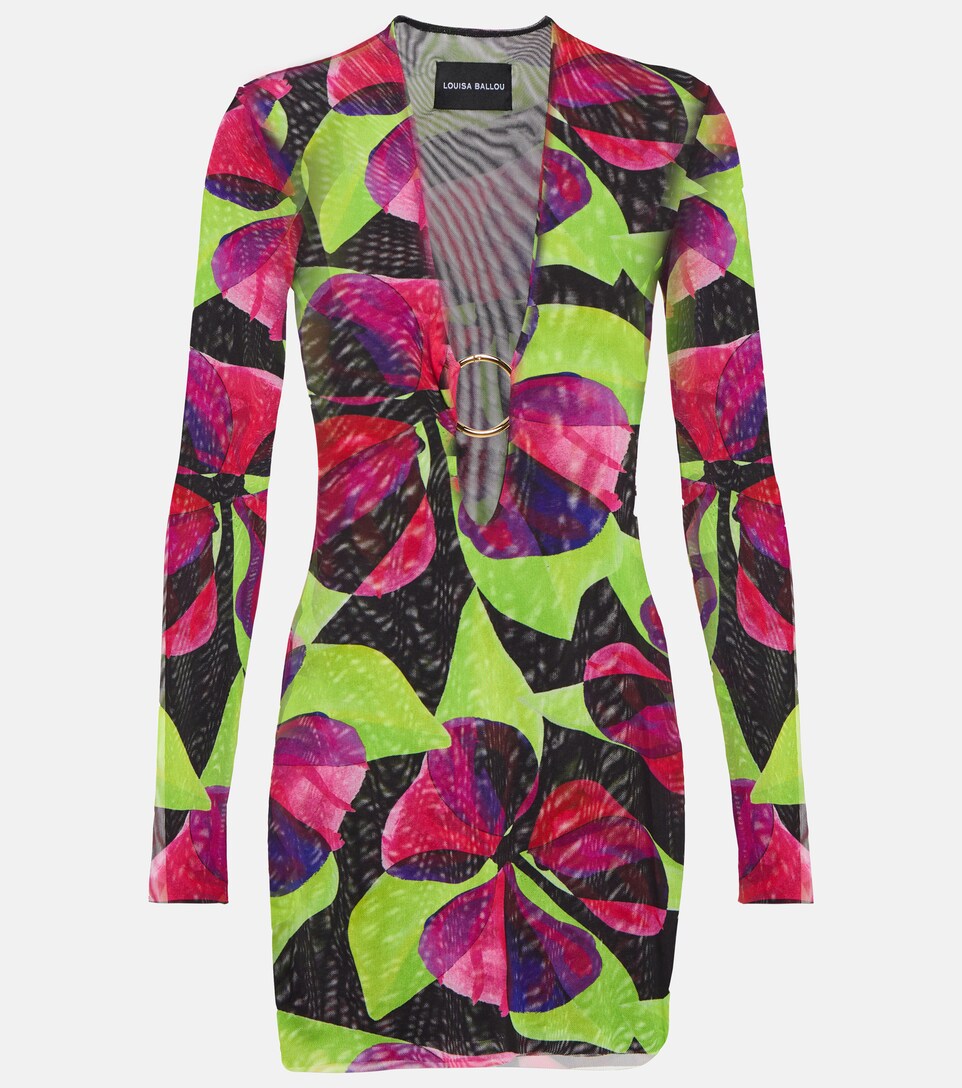 Louisa Ballou - Helios printed mesh 