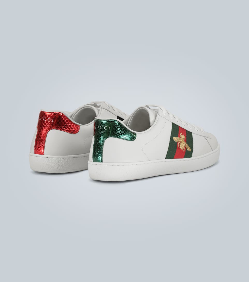 GUCCI MEN'S ACE EMBROIDERED SNEAKER,P00436268