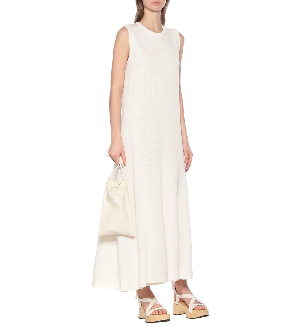 jil sander maxi dress