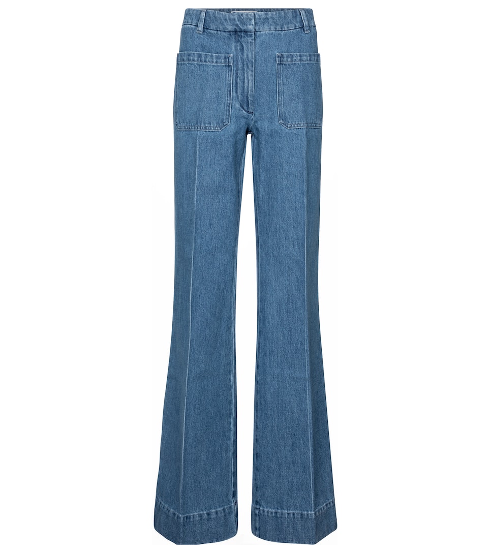 Victoria beckham flared jeans clearance