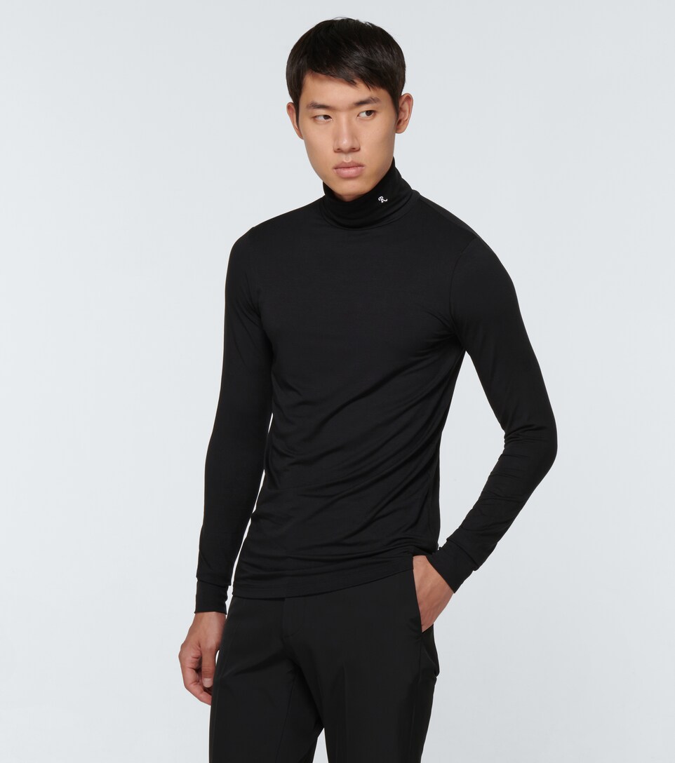 Raf Simons - Jersey turtleneck pullover 