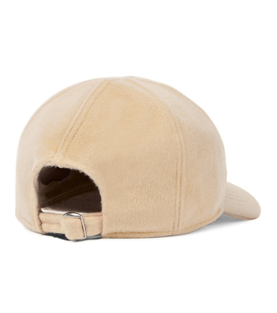 Wool and cashmere baseball cap | Mytheresa