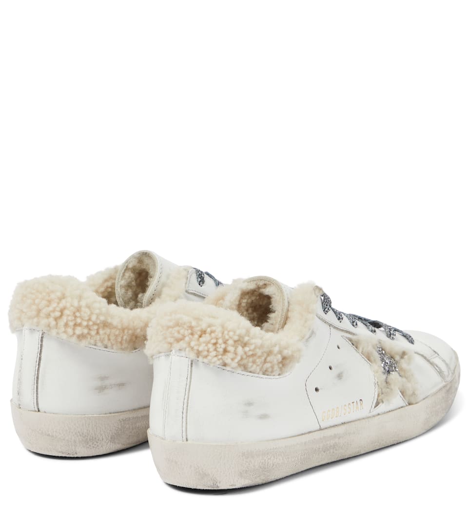 shearling lined golden goose