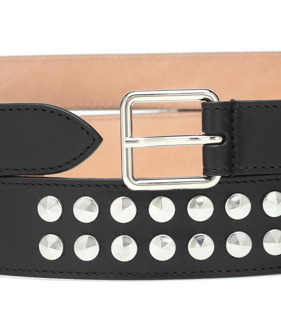 Studded Leather Belt - Alexander 
