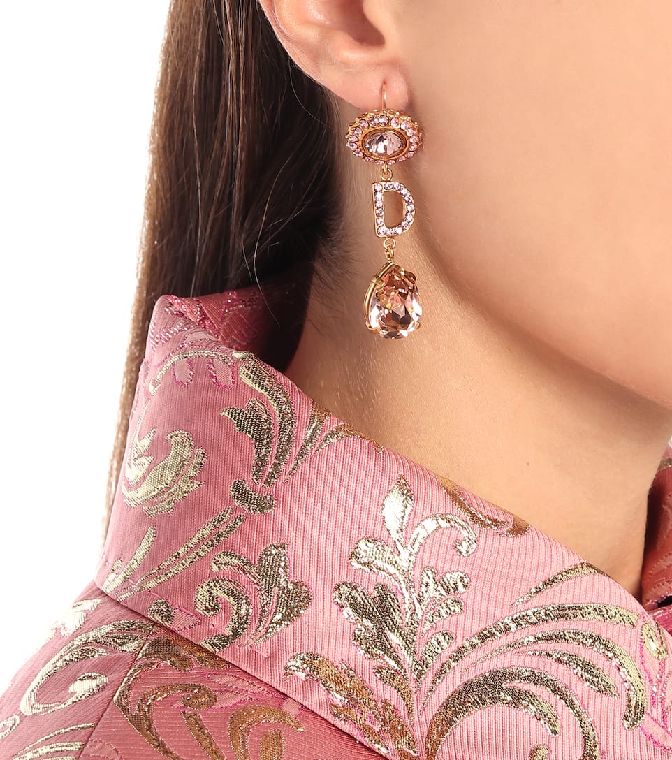 Dg Pendant Clip On Earrings Dolce & Gabbana | Mytheresa Dg Pendant Clip On Earrings Dolce & Gabbana | Mytheresa