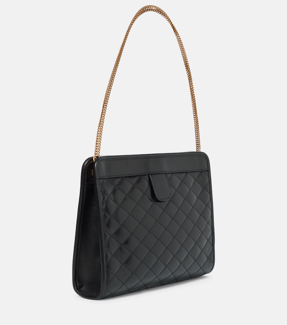 Saint Laurent Victoire leather shoulder bag Mytheresa