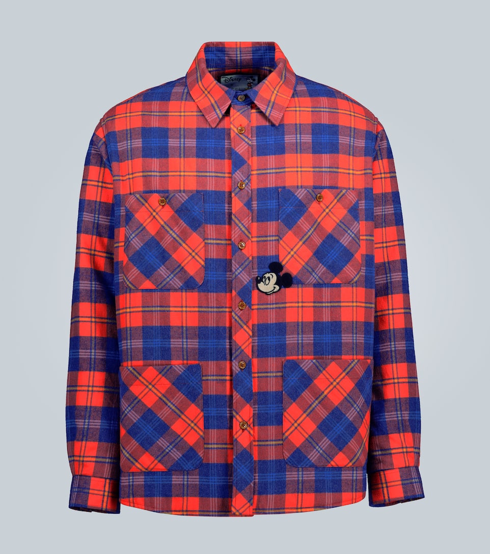 GUCCI Disney x Gucci padded overshirt,P00439811