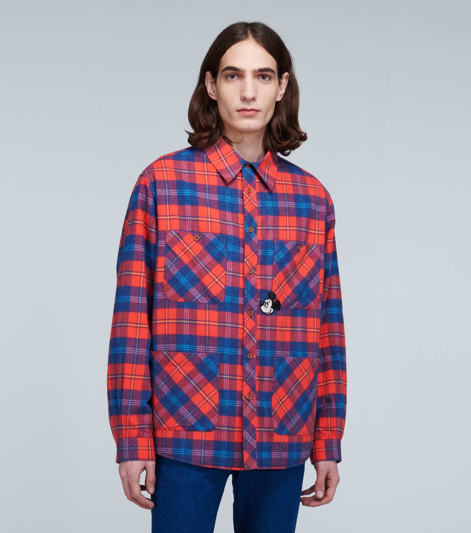 GUCCI Disney x Gucci padded overshirt,P00439811