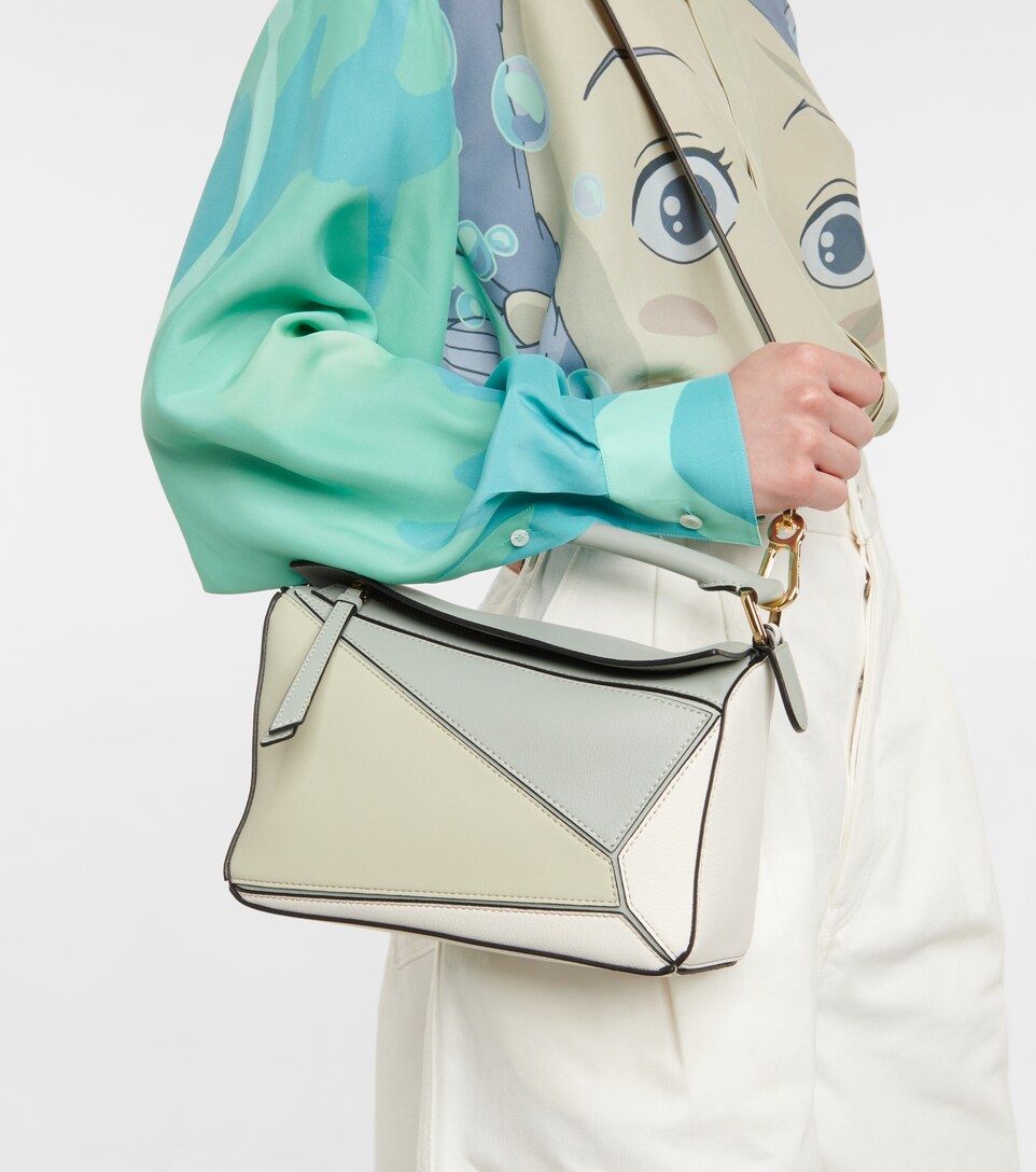 Loewe - Bolso al hombro Puzzle Small de piel | Mytheresa