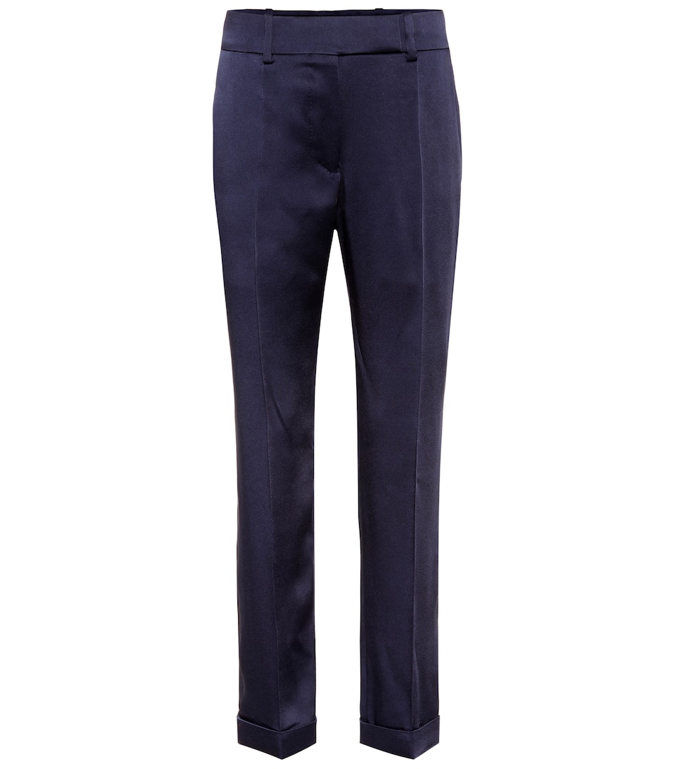 Click to view more detailed imagery on our partner's website Haider Ackermann "kuiper Shiny" Trousers In Blue