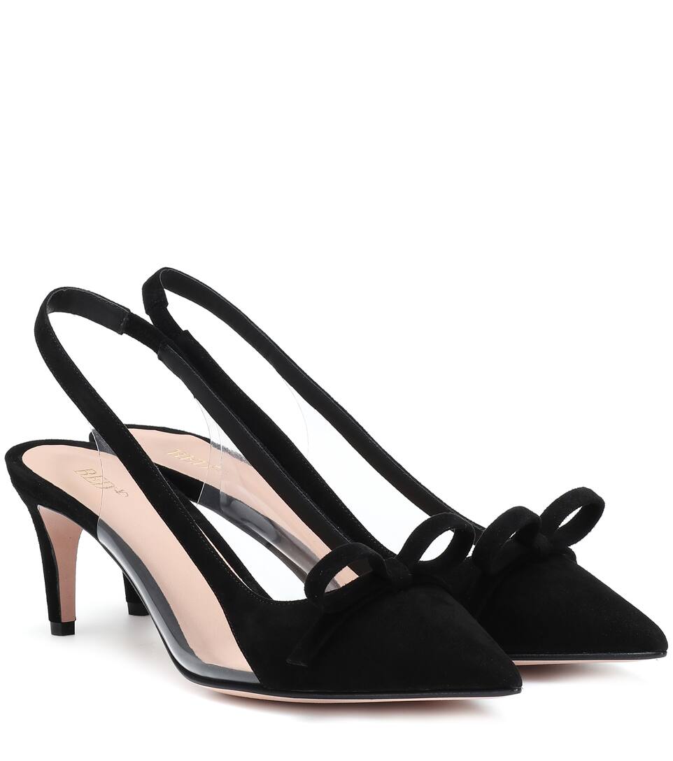 Slingback Sandie E In Suede RedvPumps Pvc 5A4jRL