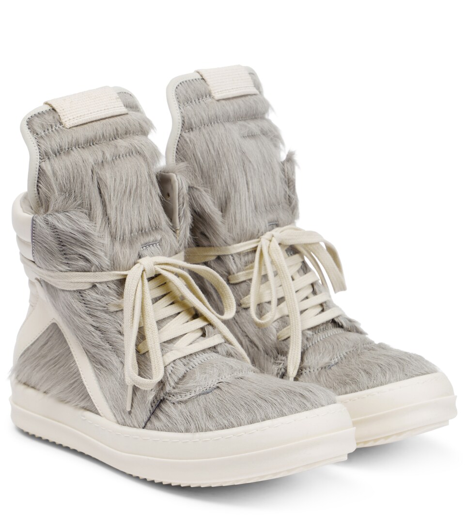 Rick Owens - Geobasket shearling 