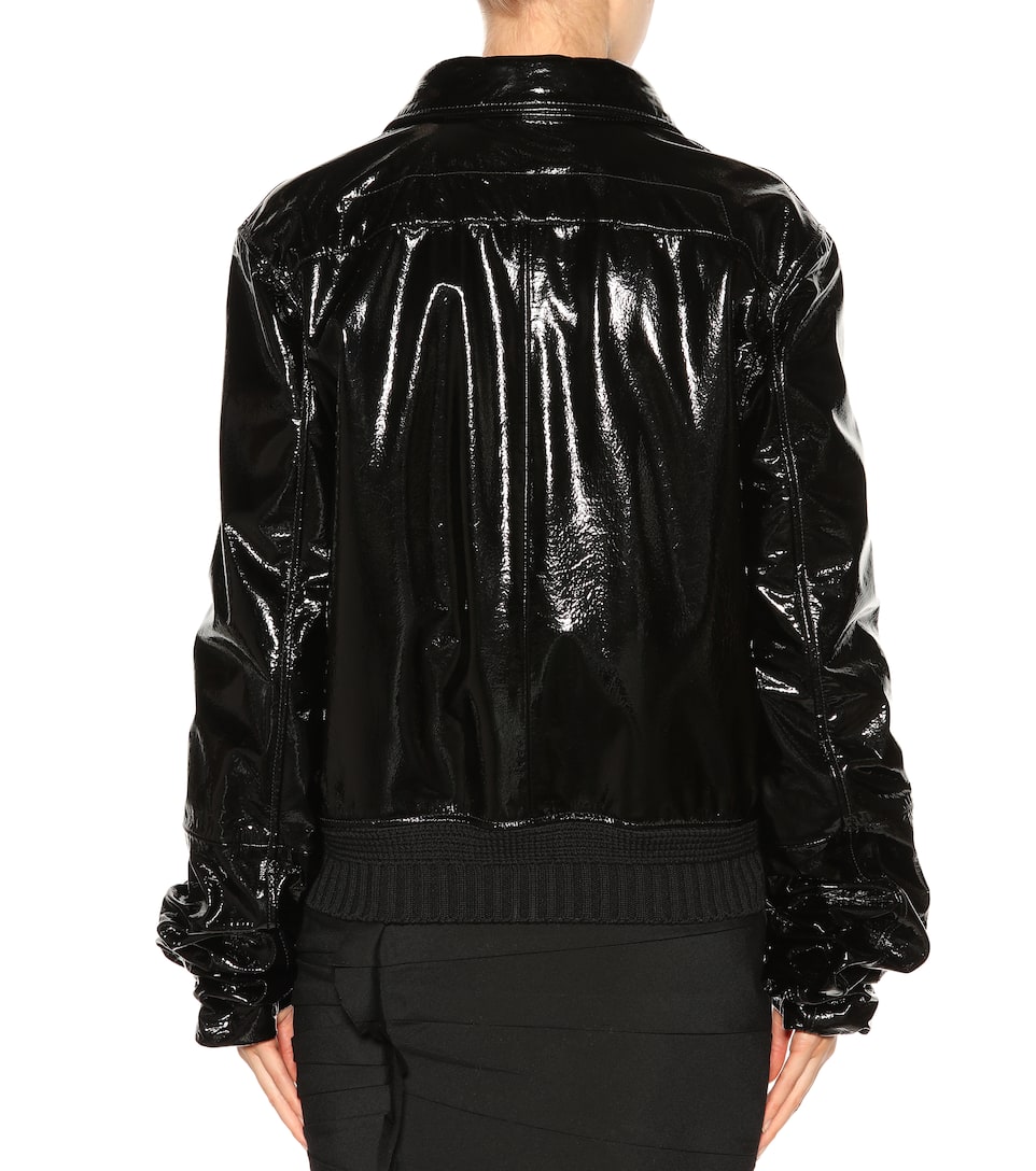 Patent Leather Jacket - Saint Laurent | mytheresa.com